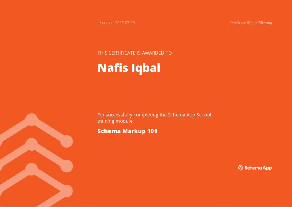 Nafis Iqbal - Schema App